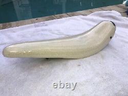 Vintage Schwinn Stingray Krate White Silver Sparkle Banana Seat 20 Smoothie