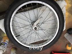 Vintage Schwinn Stingray Rear S2 Wheel 28 Hole Rim Wheel Tire Bendix 70