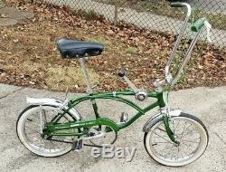 Vintage Schwinn Stingray Run-a-bout 3 Speed Stick Shift Bike Near Original