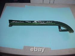 Vintage Schwinn Stingray Stik Shift Chain Guard Nice Original Green Paint