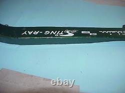 Vintage Schwinn Stingray Stik Shift Chain Guard Nice Original Green Paint