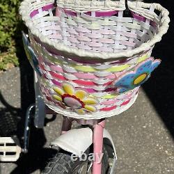 Vintage Schwinn Stingray banana seat bicycle with original basket. Beautiful