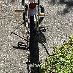 Vintage Schwinn Stingray banana seat bicycle with original basket. Beautiful