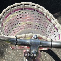 Vintage Schwinn Stingray banana seat bicycle with original basket. Beautiful