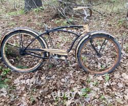 Vintage Schwinn Streamliner Tank Bike 1952 Boys 24 Cruiser Hornet Typhoon SALE