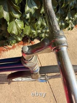 Vintage Schwinn Suburban 5-Speed Bicycle Cruiser 1970s Bike, Air Pump + Lights