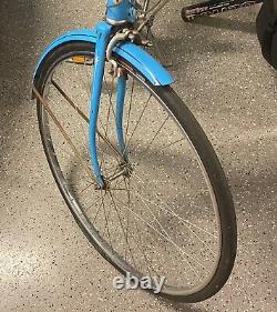 Vintage Schwinn Suburban Woman's Bicycle Blue