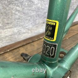 Vintage Schwinn Super Le Tour Frame 54cm Steel Xtra Lite 700c 126mm Touring