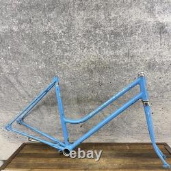 Vintage Schwinn Super Sport Step Through Frame 20in Blue CRMO 27in 120mm Women