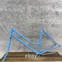 Vintage Schwinn Super Sport Step Through Frame 20in Blue CRMO 27in 120mm Women
