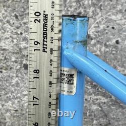 Vintage Schwinn Super Sport Step Through Frame 20in Blue CRMO 27in 120mm Women