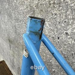 Vintage Schwinn Super Sport Step Through Frame 20in Blue CRMO 27in 120mm Women