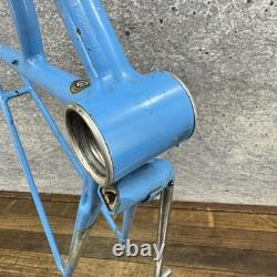 Vintage Schwinn Super Sport Step Through Frame 20in Blue CRMO 27in 120mm Women Vintage Schwinn Super Sport Step Through Frame 20in Blue CRMO 27in 120mm Women
