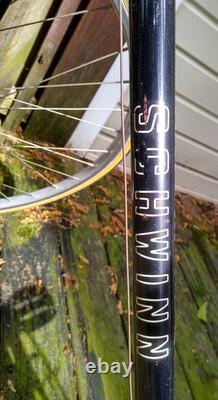 Vintage Schwinn Superior Road Bike Black Made in USA