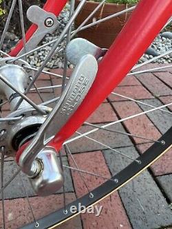 Vintage Schwinn Tempo Columbus Tubing Full Shimano 105 Road Bike Red Green White