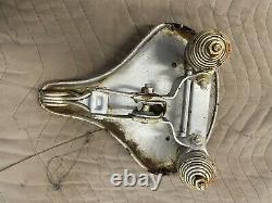 Vintage Schwinn Teoxel Men's Bicycle Seat Saddle With L Post