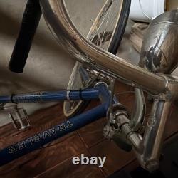 Vintage Schwinn Traveler Bicycle Blue WithLights New Tubes/Tires