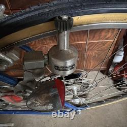 Vintage Schwinn Traveler Bicycle Blue WithLights New Tubes/Tires