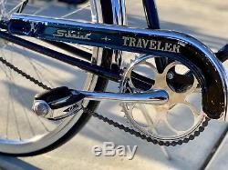 Vintage Schwinn Traveler Original Chicago Bicycle 1962 Townie Cruiser 3 Speed