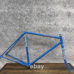 Vintage Schwinn Traveler Road Bike Frame 53cm Blue 4130 Chromoly USA 700c 126mm