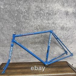 Vintage Schwinn Traveler Road Bike Frame 53cm Blue 4130 Chromoly USA 700c 126mm