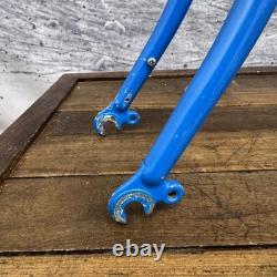 Vintage Schwinn Traveler Road Bike Frame 53cm Blue 4130 Chromoly USA 700c 126mm