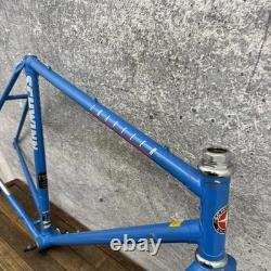 Vintage Schwinn Traveler Road Bike Frame 53cm Blue 4130 Chromoly USA 700c 126mm