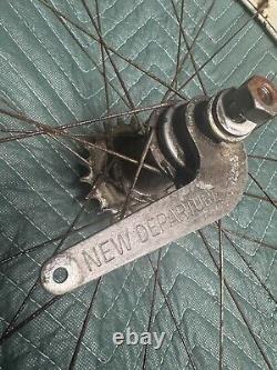 Vintage Schwinn Tubular S2 Rear Rim ND Hub Taken Off 1950s Hornet Bike