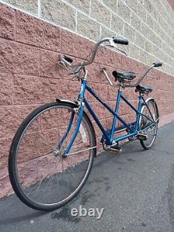 Vintage Schwinn Twinn De Luxe tandem Bicycle
