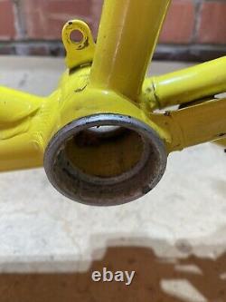 Vintage Schwinn Twinn Tandem USA Bicycle Frame Yellow JG102437 Built Sept'71