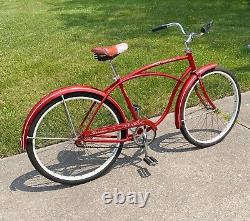 Vintage Schwinn Typhoon Bicycle 26 Inch Flamboyant Red 1965