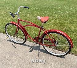 Vintage Schwinn Typhoon Bicycle 26 Inch Flamboyant Red 1965