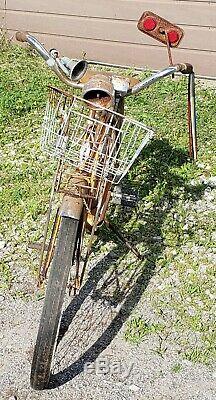 Vintage Schwinn Typhoon Boys Bicycle, Barn Find, All Original Parts Restoration