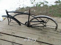 Vintage Schwinn Typhoon-Partial Bicycle, 26 Men's-1960's, Parts, Restoration