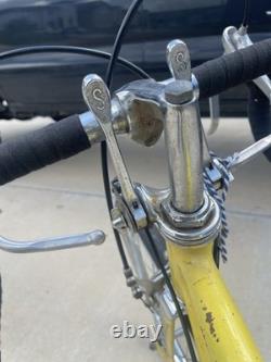 Vintage Schwinn Varsity 24 Small Frame Road Bike Yellow 10-Speed Early 1970s