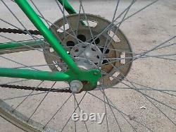 Vintage Schwinn Varsity Bicycle 1970's 27 Wheels Green Good Condition Local Pkp