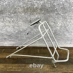 Vintage Schwinn Voyageur Front Rack Touring 1980s Japan Voyager Silver Alloy 27