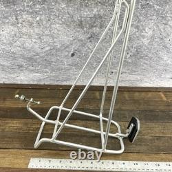 Vintage Schwinn Voyageur Front Rack Touring 1980s Japan Voyager Silver Alloy 27