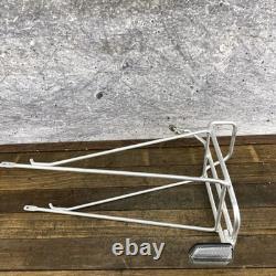 Vintage Schwinn Voyageur Front Rack Touring 1980s Japan Voyager Silver Alloy 27
