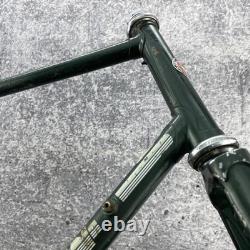 Vintage Schwinn Voyageur Touring Bike Frame 25 64 cm Green Lugged Steel 120 XL