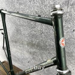 Vintage Schwinn Voyageur Touring Bike Frame 25 64 cm Green Lugged Steel 120 XL