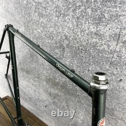 Vintage Schwinn Voyageur Touring Bike Frame 25 64 cm Green Lugged Steel 120 XL