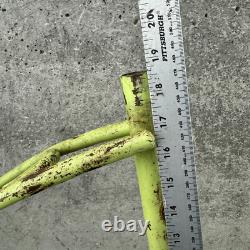 Vintage Schwinn Wasp Frame Set Step Through Klunker Girls Balloon Tire Bike D1
