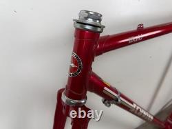 Vintage Schwinn Word 53c Double Butter Road Bike Frame Set