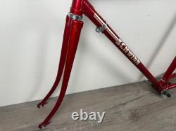 Vintage Schwinn Word 53c Double Butter Road Bike Frame Set