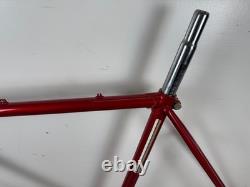 Vintage Schwinn Word 53c Double Butter Road Bike Frame Set