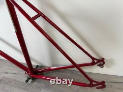Vintage Schwinn Word 53c Double Butter Road Bike Frame Set