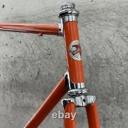 Vintage Schwinn World Voyageur Frame Set 58cm Road Bike 4130 1970s