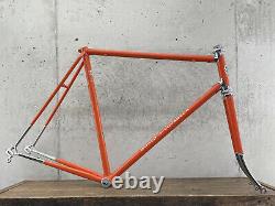 Vintage Schwinn World Voyageur Frame Set 58cm Road Bike 4130 1970s