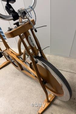 Vintage Schwinn XR-7 Exercise Bike Harvest Gold Speedometer Timer Work